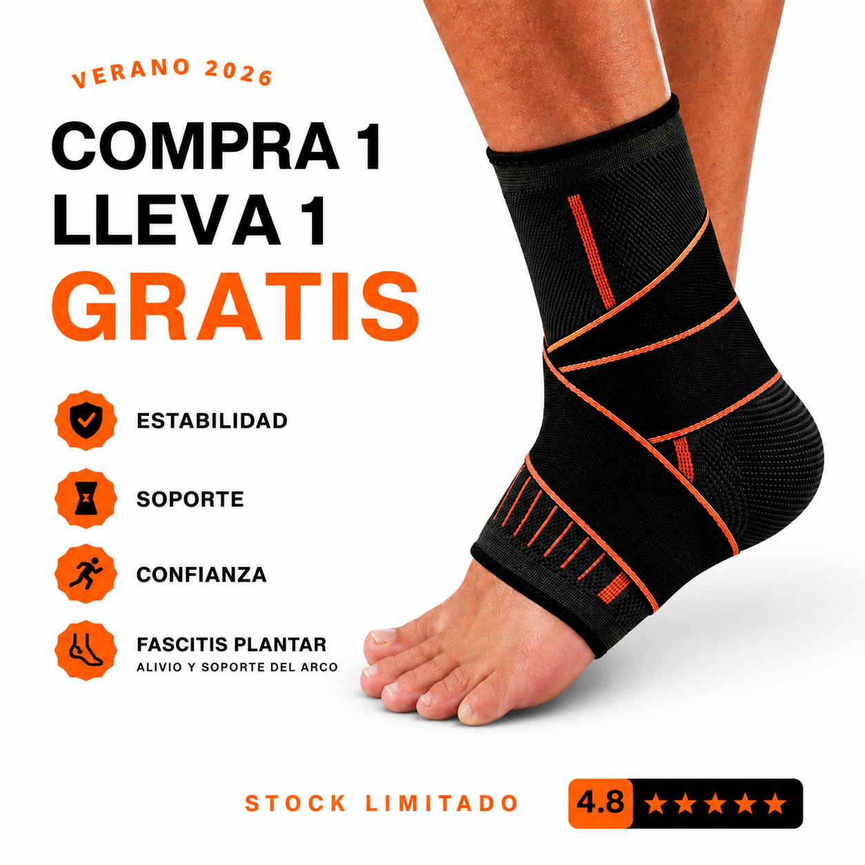 Soporte Compresivo Ultrafino Ajustable